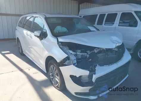 2025 Toyota Sienna Xle/Xle 8 Passenger из США, поврежденный, VIN 5TDYRKEC5SS238529